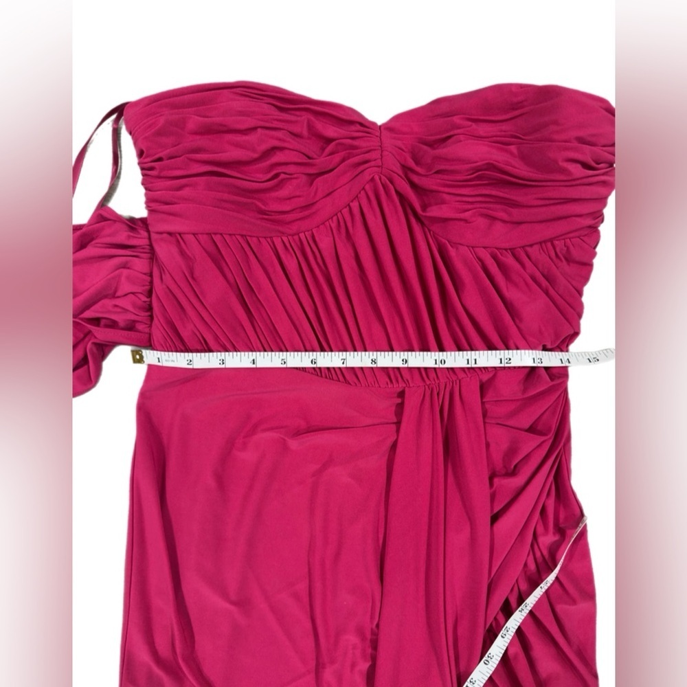 Mac Duggal Strapless Sweetheart Neckline Ruched Mini Dress Sz 6. - Picture 7 of 10